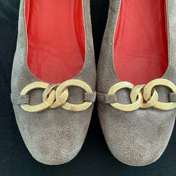 ☃️ AMALFI Italian made ELEGANT SUEDE 9 SEE SIZE. Like new - Picture 3 of 9